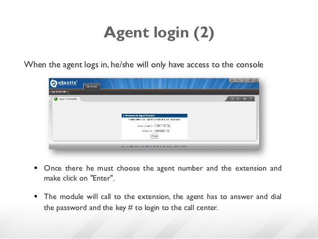 elastix call center module